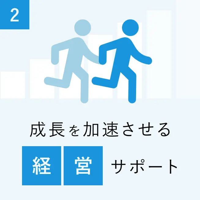 成長を加速させる経営サポート