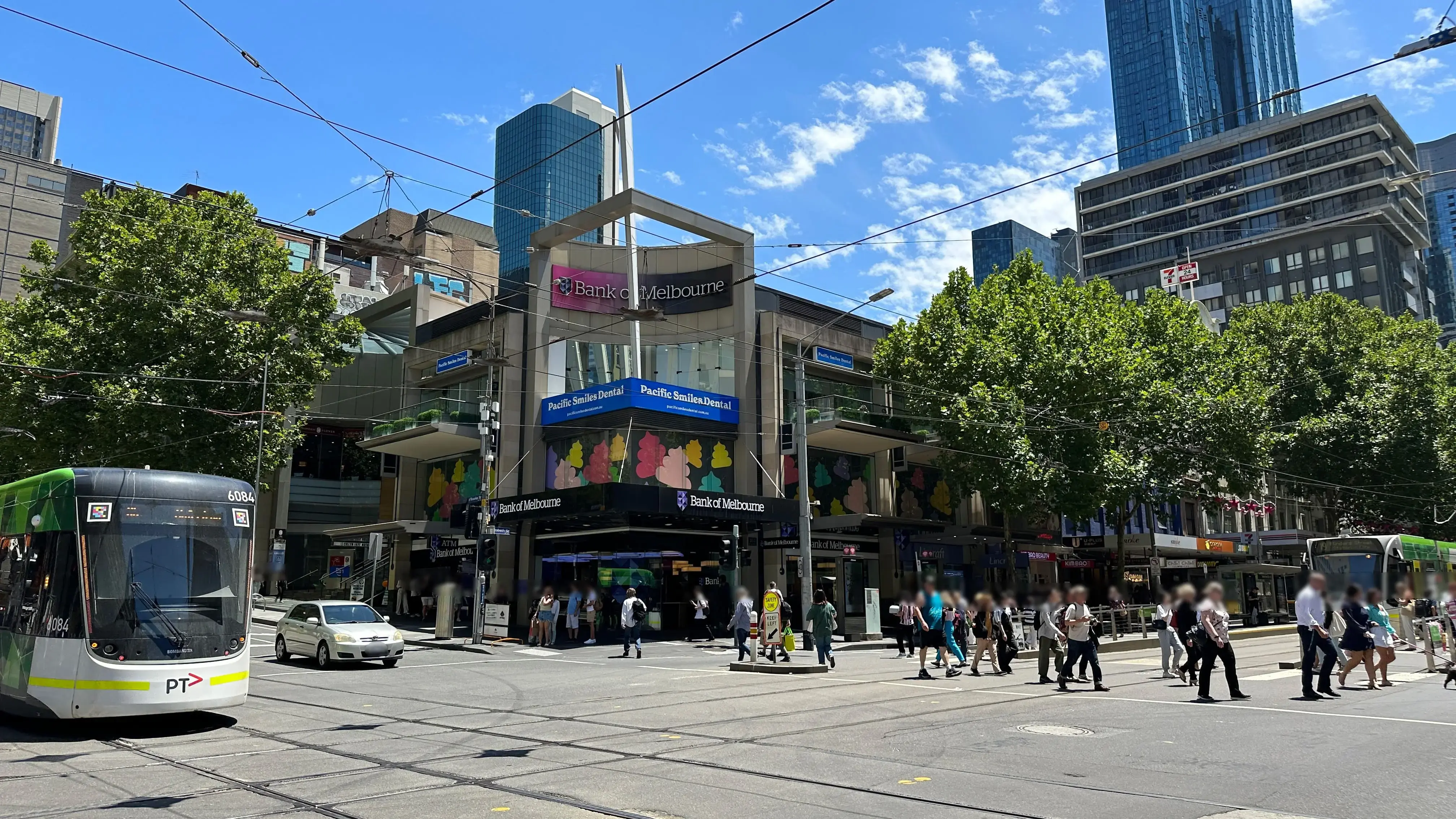 会場のあるメルボルンの中心地、360 Bourke St.