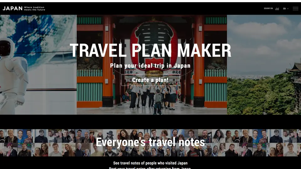 JAPAN TRAVEL PLAN MAKER
