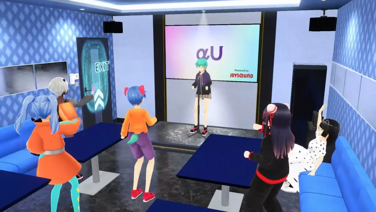 KDDIのメタバース「αU metaverse」内に、 JOYSOUND搭載のバーチャルカラオケボックスを開発 | 面白法人カヤック