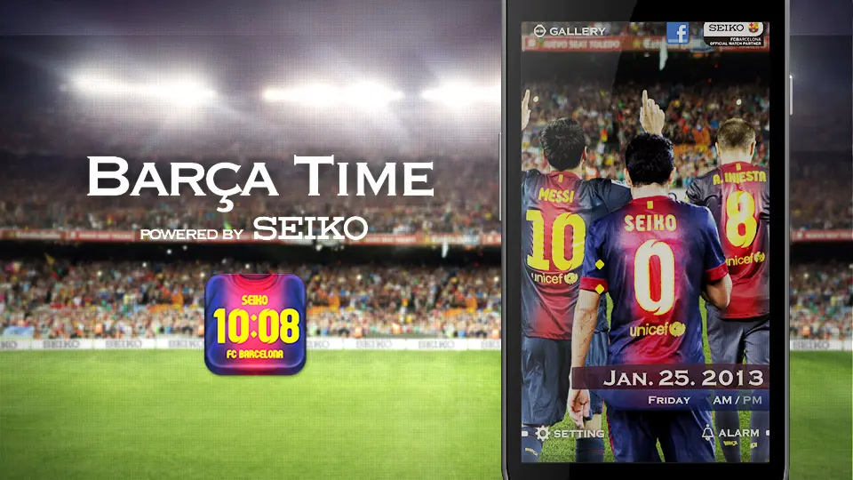 Barça Time powered by Seiko