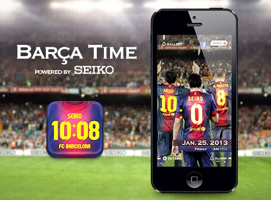Barça Time powered by Seiko
