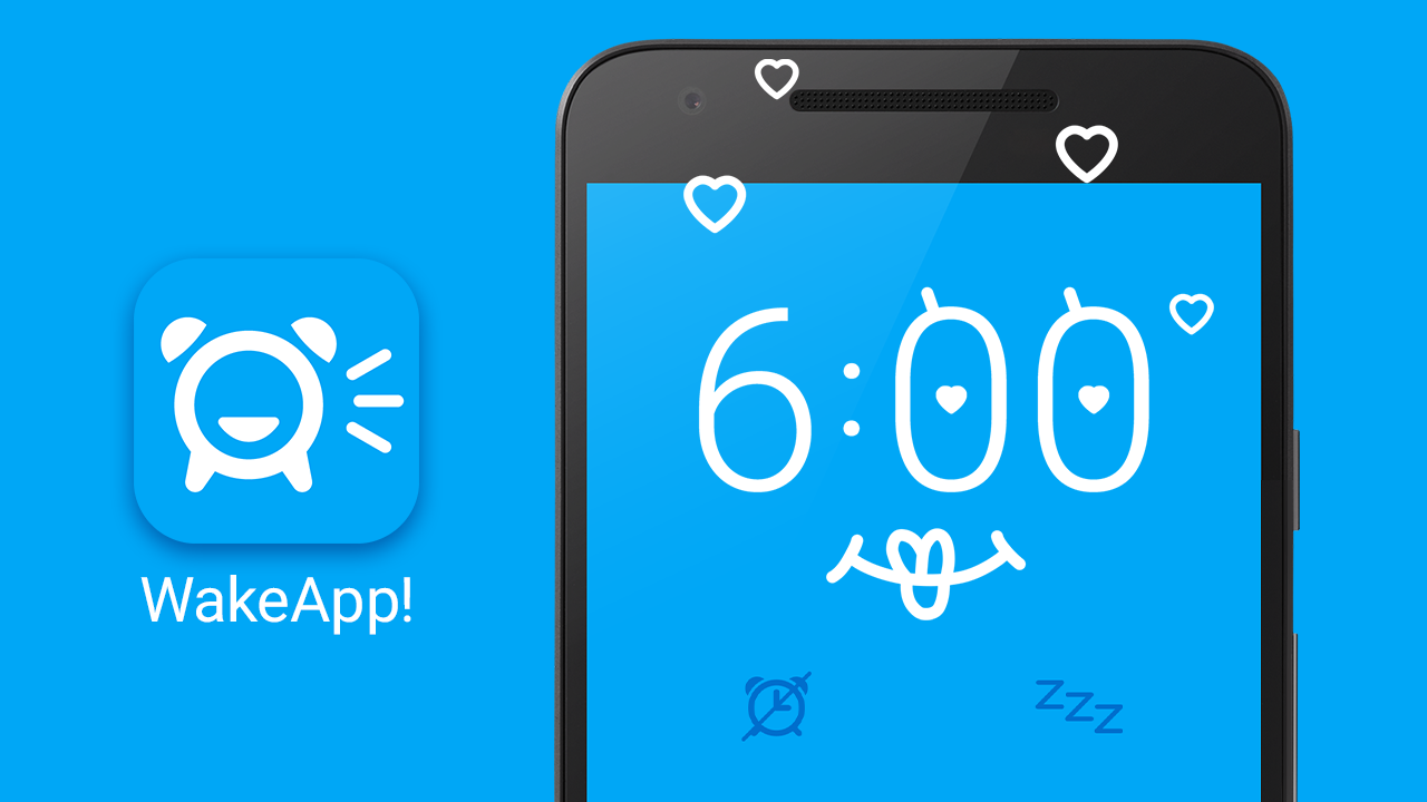 声で起こす目覚ましアプリ WakeApp!
