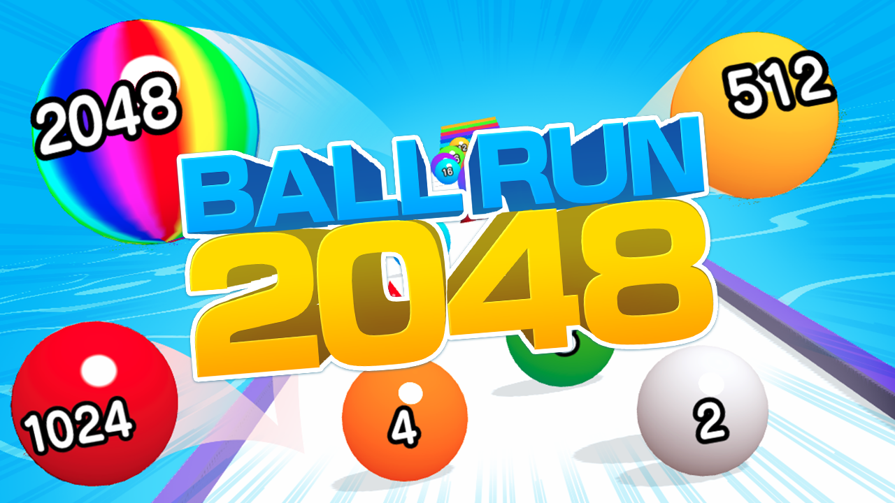 Ball Run 2048