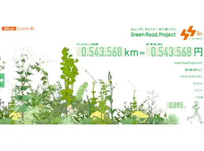 Green Road Project  緑化ブログパーツ
