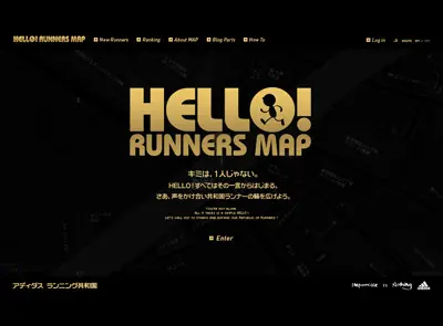 Hello! Runners Map